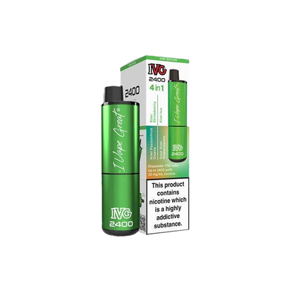 IVG 2400 Puffs - 4 in 1 Multi-Edition