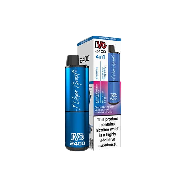 IVG 2400 Puffs - 4 in 1 Multi-Edition