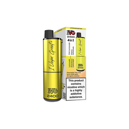 IVG 2400 Puffs - 4 in 1 Multi-Edition