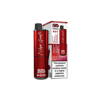 IVG 2400 Puffs - 4 in 1 Multi-Edition