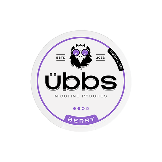 6mg Übbs Berry Regular Strength 20 Pouches