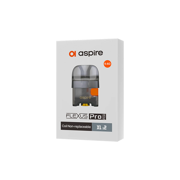 Aspire Flexus Pro Replacement Pod 2PCS XL (0.6Ohm, 1.0Ohm)