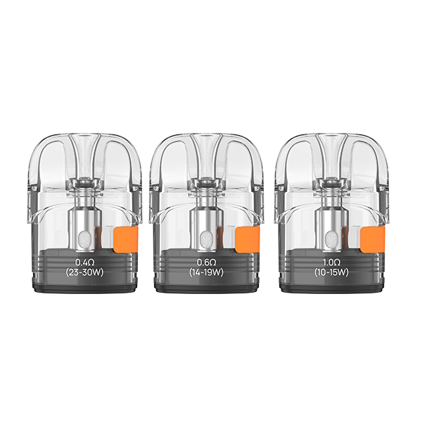 Aspire Pixo Pod Replacements 2ml (0.4Ohm, 0.6Ohm, 1.0Ohm)