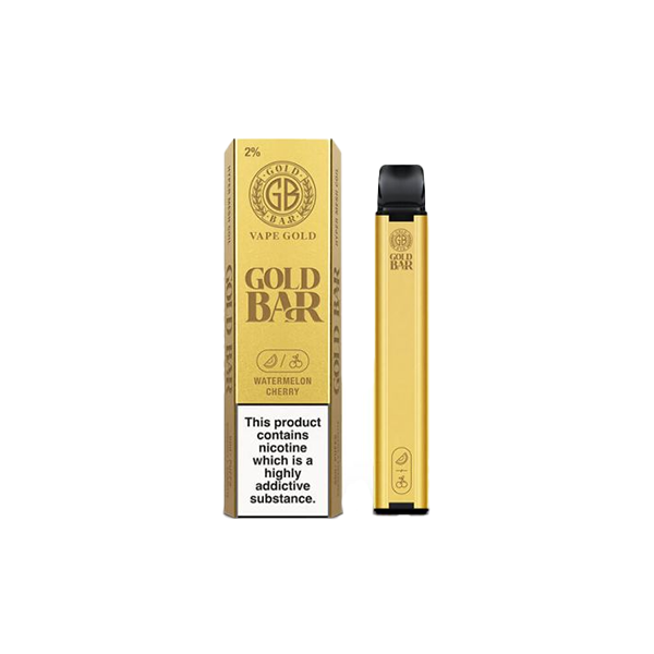 Gold Bar Disposable Vape 600 Puffs