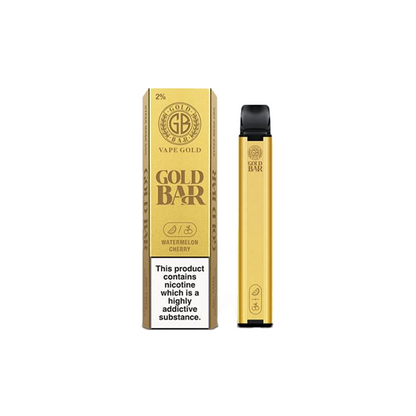 Gold Bar Disposable Vape 600 Puffs