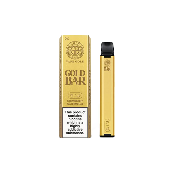 Gold Bar Disposable Vape 600 Puffs