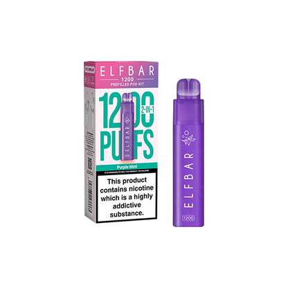 20mg ELF Bar 1200 Prefilled Pod Kit 1200 Puffs