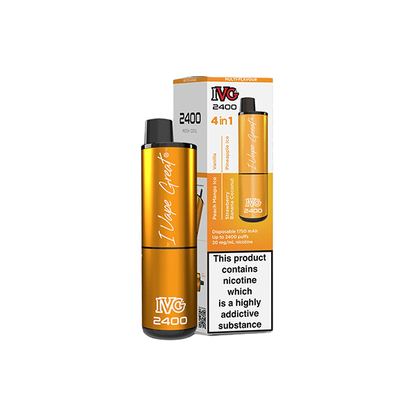 IVG 2400 Puffs - 4 in 1 Multi-Edition