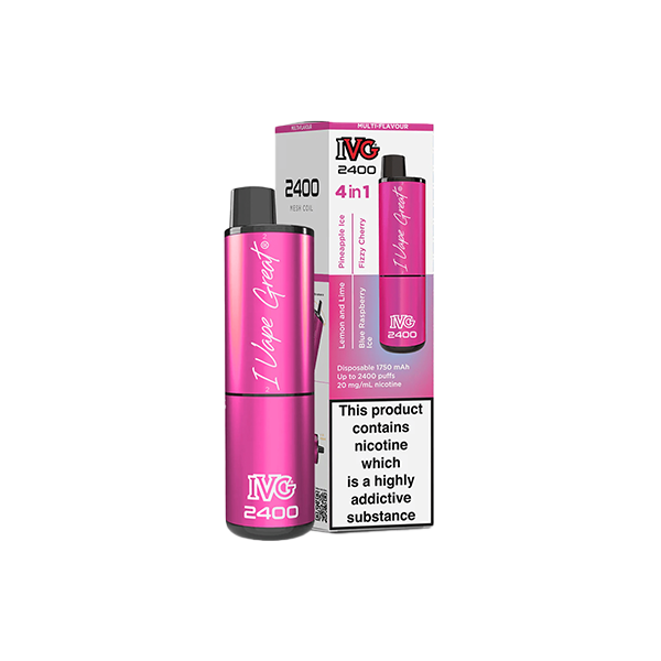 IVG 2400 Puffs - 4 in 1 Multi-Edition