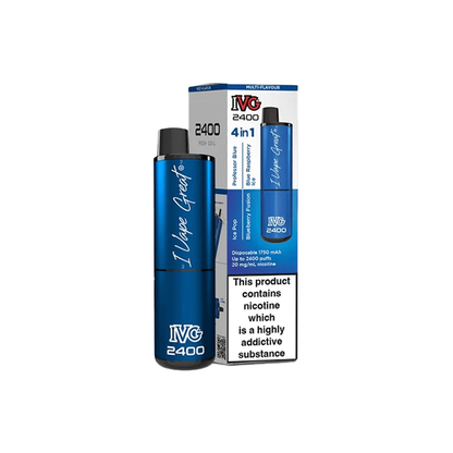 IVG 2400 Puffs - 4 in 1 Multi-Edition