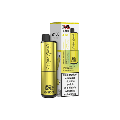 IVG 2400 Puffs - 4 in 1 Multi-Edition